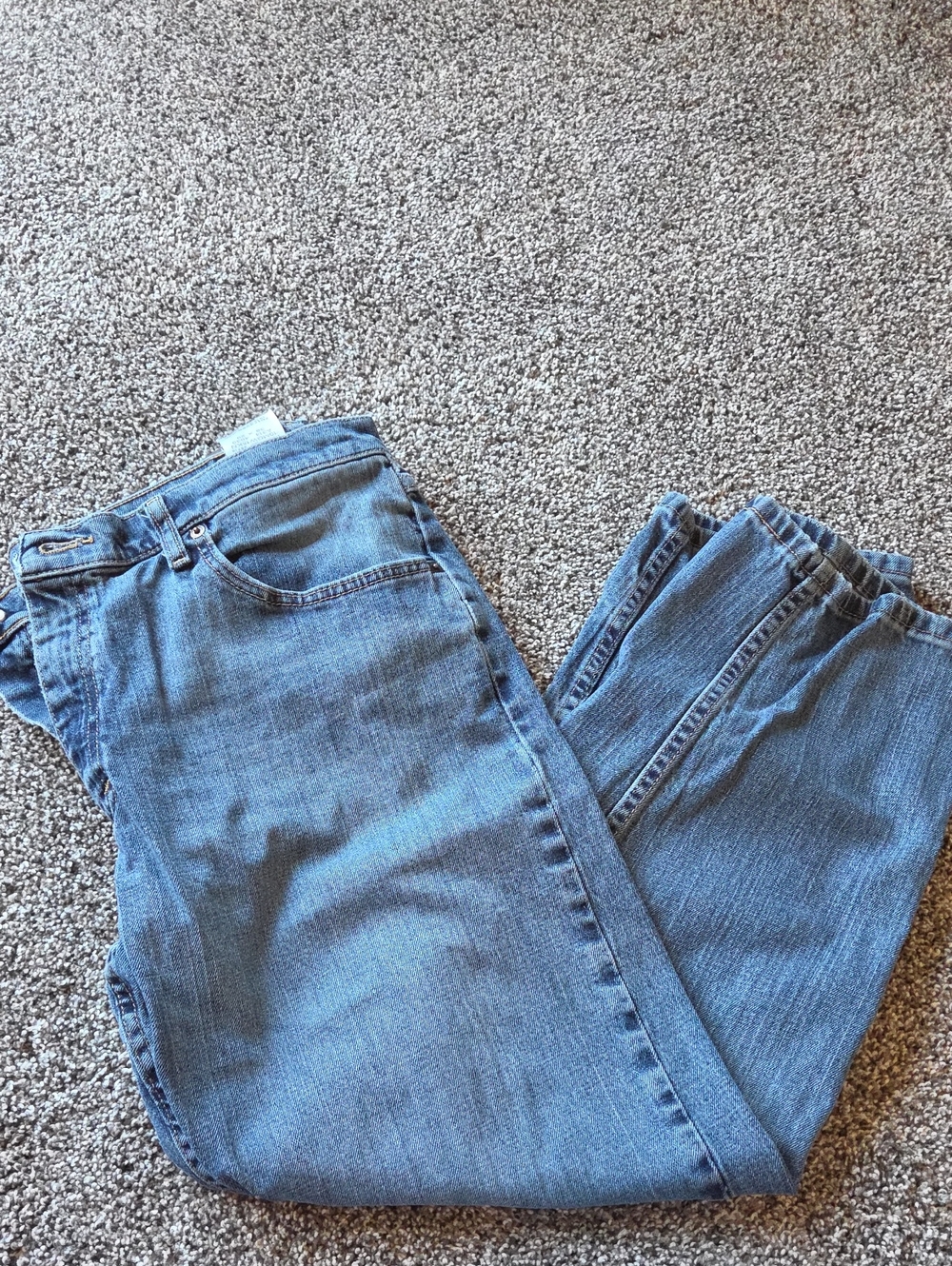 Wrangler Men's Relaxed Blue Jeans